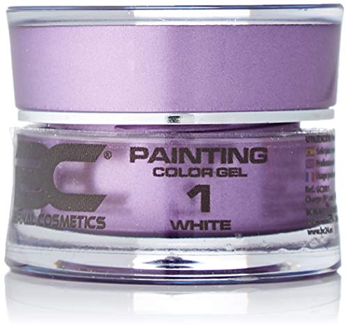 BC Bernal Cosmetics Gel Painting Nº 1 - White - 5ml - 1 Unidad Cover