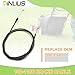 Rinlius Lawn Mower Brake Cable 100-1186 for Toro Super Recycler 20036 20037 20038 20039 20040 20042 20043 20045 20048 20791 21