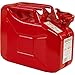 Produktbild 10 Liter Stahlblechkanister GGVS mit Sicherungsstift ROT Benzinkanister Metallkanister 10L