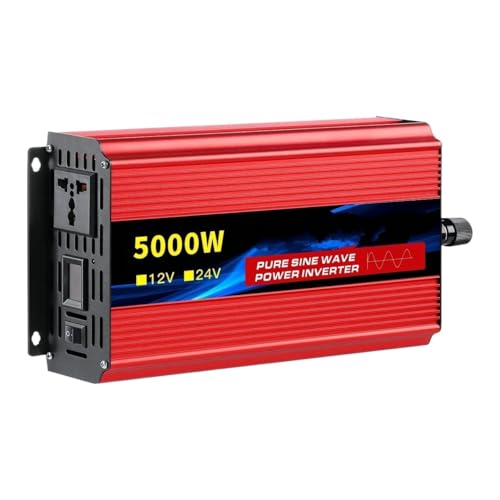 Onduleur 12V 220V 5000W convertisseur voiture onde sinusoïdale