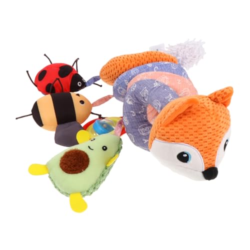 ibasenice 2 Uds Cama De Colgando Alrededor del Asientos De para Recién Nacidos Cochecito De Themberchaud Cuna De Felpa Juguete En Espiral De Juguetes