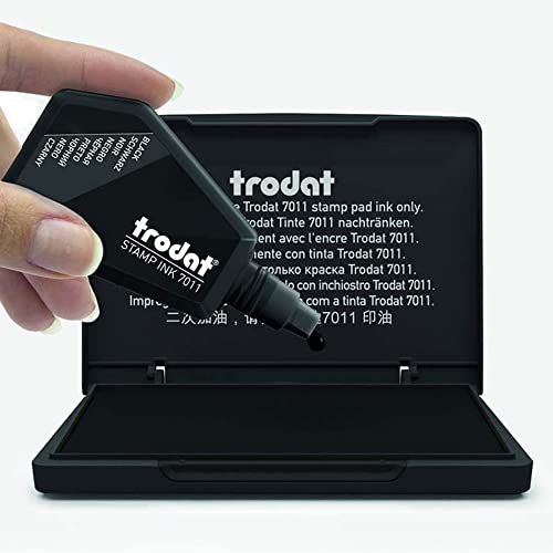 Image of Trodat Ink Business Stamp Pad, Black (Trodat 9052 Black Stamp Pad)