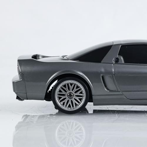 Image of US in Stock, 1 /18 4X2 RWD RC Racing Drift Car Electric Vehicles Model Gyroscope LDRC LD1803 Light System Motor Servo ESC Hobby Grade Model for Birthday Gift(Grey)