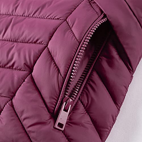 Qlz Girls Long Down Coat,Puffer Jacket,3-14 Years,Double-Sided Wear，Camouflage #TOP4