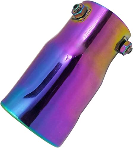 Car Accessories Heart Shaped Universal Car Exhaust Muffler Tip Stainless Steel Pipe Chrome Exhaust Tail Muffler Tip Pipe #TOP2