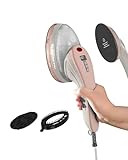 Plancha Vertical Vapor EFFEKTIV, 1800W, 3 en 1 Vapor Vertical Premium, Plancha Ropa con Suela Cerámica, Cepillo de Vapor, Depósito 250ml, Vapor Continuo 750mg/sec, Pantalla led, Autoapagado, Cable 3m