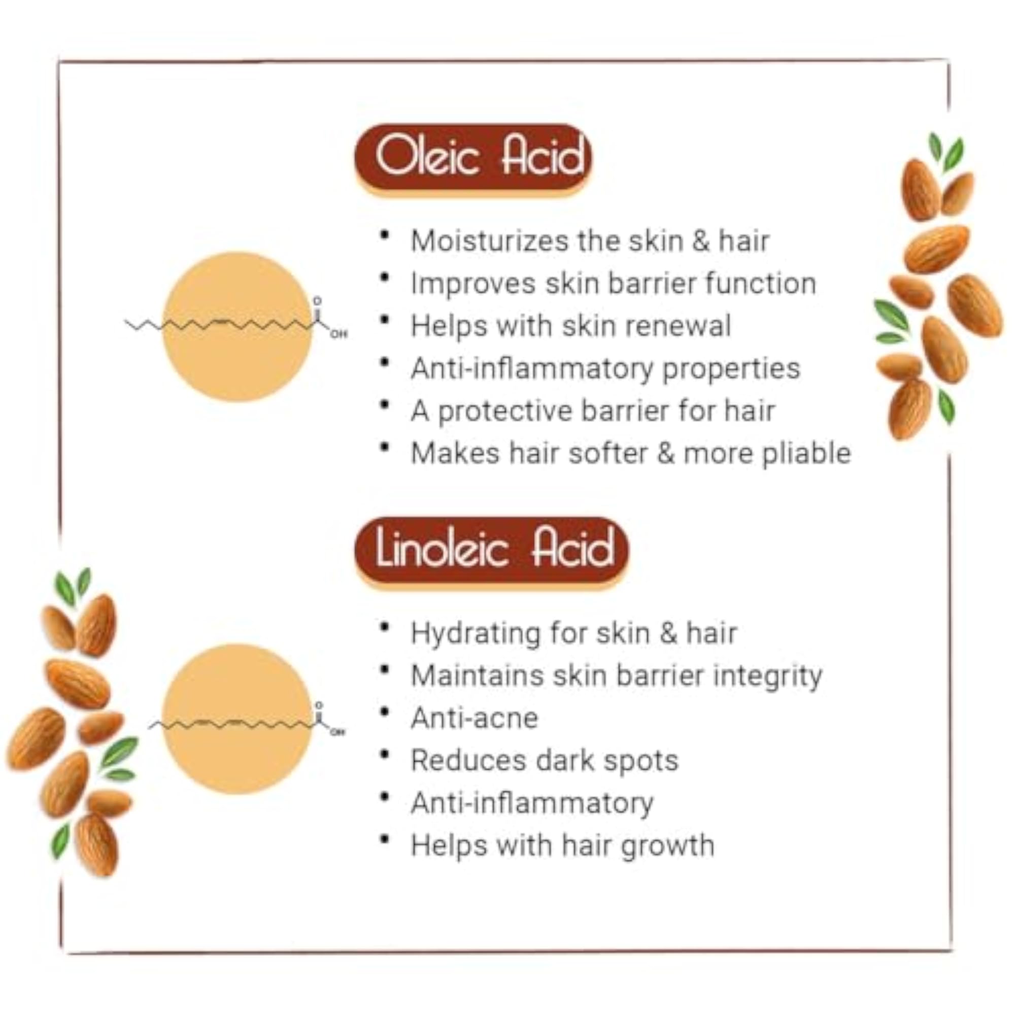Sweet Almond Oil for Face, Body & Hair
