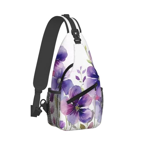 Bolso cruzado pequeño para senderismo negro