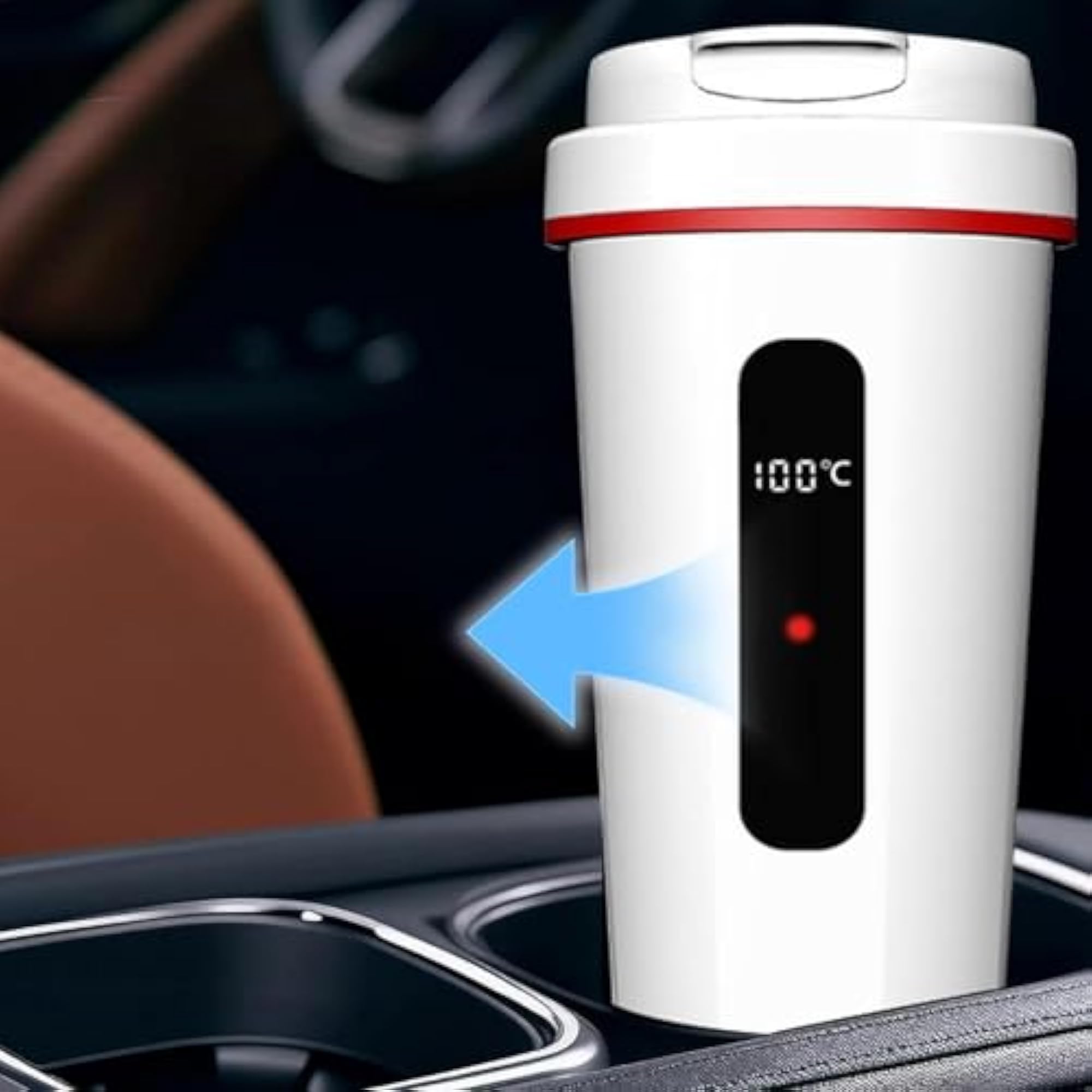 Portable Travel Coffee Mug Electric Kettle for Camping