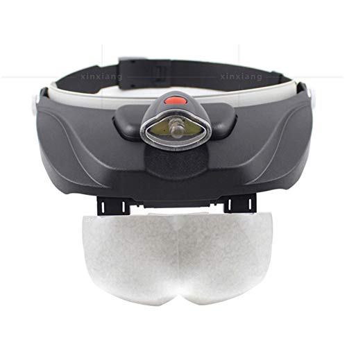 Loupe à visière LED mains libres pour la réparation de bijoux