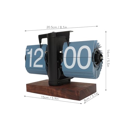Reloj de flip vintage como regalo original para amantes del diseño retro 7