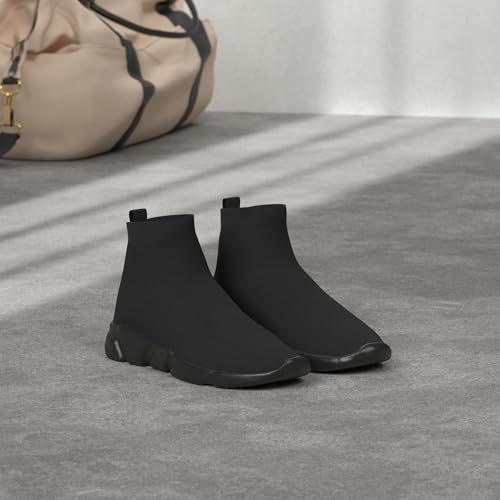 WXQ Men's Running Shoes Comfortable Lightweight Breathable Walking Shoes Mesh Workout Casual Sports Shoes2