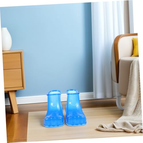 Zapatos spa para pies con baño relajante PVC azul miniatura 4