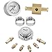 Mr Gasket 9710 Adjustable Fuel Pressure Regulator w/1564 Gauge