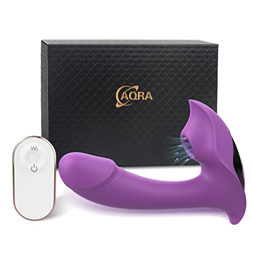 Masajeador eléctrico con 9 succiones y 9 vibraciones Ŝạtisfạcęr pro 5 con mando a distancia Silencioso y resistente al agua Material certificado CE Toma magnética USB (violeta) Cover