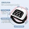 ZHIXJIA Knee Massager with Heat, 3-in-1 Smart Portable, 3 Vibration Modes and 3 Heating Levels LED Vitality Joints Knee Massager, Gift for Men and Women, White #2