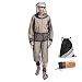 OuLi Store Tenue De Anti Moustique Pêche Apiculture Combinaison Maille Ultra Legere Insecte Vêtements de Protection Homme Femme Camping Plein Air Explorer Portable (L/XL)