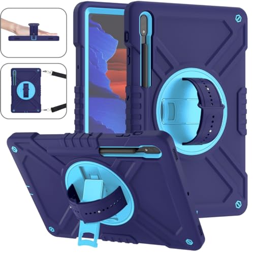 Funda para Samsung Galaxy Tab S8 Plus de 12.4" con protección robusta de triple capa PC 7