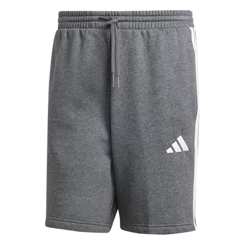 adidas Men's Essentials 3-Stripes Fleece 9-inch Shorts