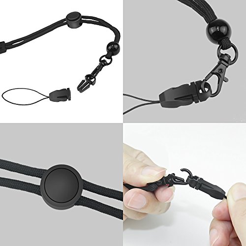 10-Pack Paracord Hand Wrist Strap Lanyard with Quick-Release Buckle - Thumbnail 6