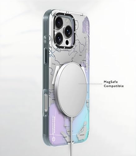 Image of Universal Color-Changing Case for iPhone 15 Pro Compatible with Wireless Charging | Heat-Activated Dynamic Color Back | Slim Shockproof Design | Europe Edition