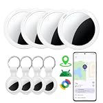 Tracker Tags-4 Pack for Android Key Finders 2 Year Battery Life Replaceable