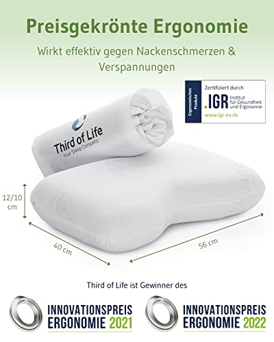 Orthopädisches Nackenstützkissen von Third of Life