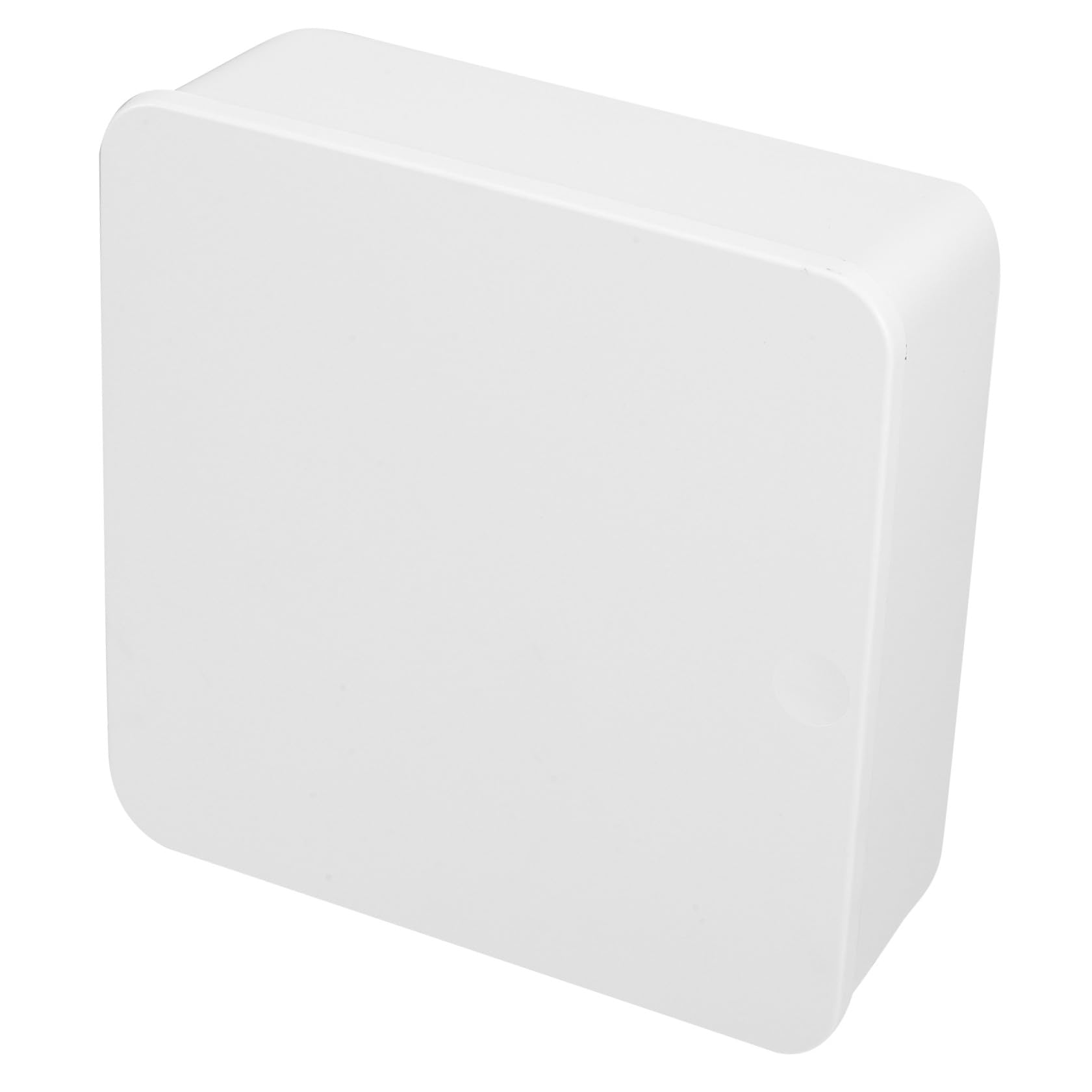 SHINEOFI Boîte à Clé Murale Moderne Rangement Élégant pour Clés et Lettres en Plastique Blanc, Support Cle Magnétique sans Perçage pour Boutique ou Maison