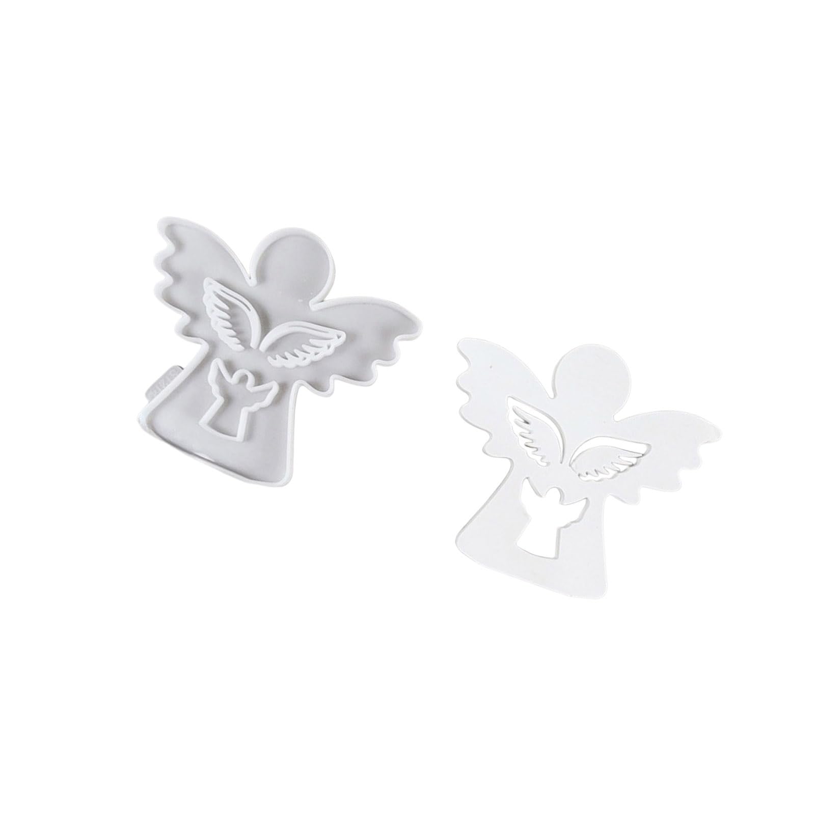 Kalttoy Angel Cherubs With Heart Star Silicone Molds Plasters Epoxy Resin Molds Ornament Casting For Craft Making Cherubs With Heart Star Silicone