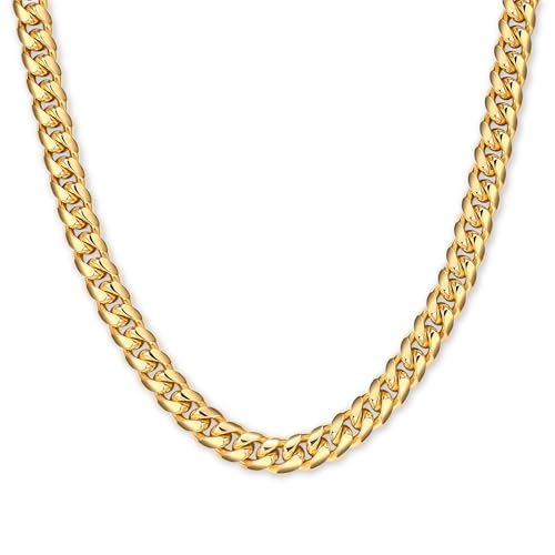JAXXON Cuban Link Chain - 8mm - Gold 24"