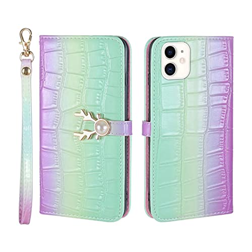 Sanmili iPhone 12 ケース iPhone12 pro ケース 人気 手帳型 携帯カバー カード収納 スタンド機能 鹿の頭の ストラップ付き