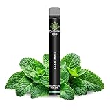 Darwin CBD® 300mg Vaper CBD Desechable | Sabor Menta Fresca | 600 Caladas Alta Potencia CBD Isolate | Sin Nicotina ni THC | Reduce Stress, Calma Ansiedad, Relajante, Mejora Sueño, Alivio Dolor