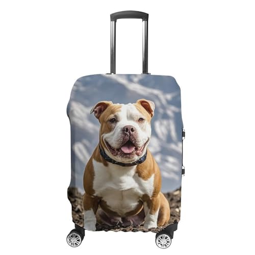 GHEPSDW Pitbull Dogs �ו��J�o�[�A�􂦂�L�k���̂���X�[�c�P�[�X�J�o�[�v���e�N�^�[ 18-32�C���`�̉ו��ɓK��