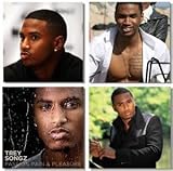 Bingirl Home Decor Silk Poster Pack 4 Pieces Trey Songz Decoration Music Star 18x18 inch - (45x45cm)