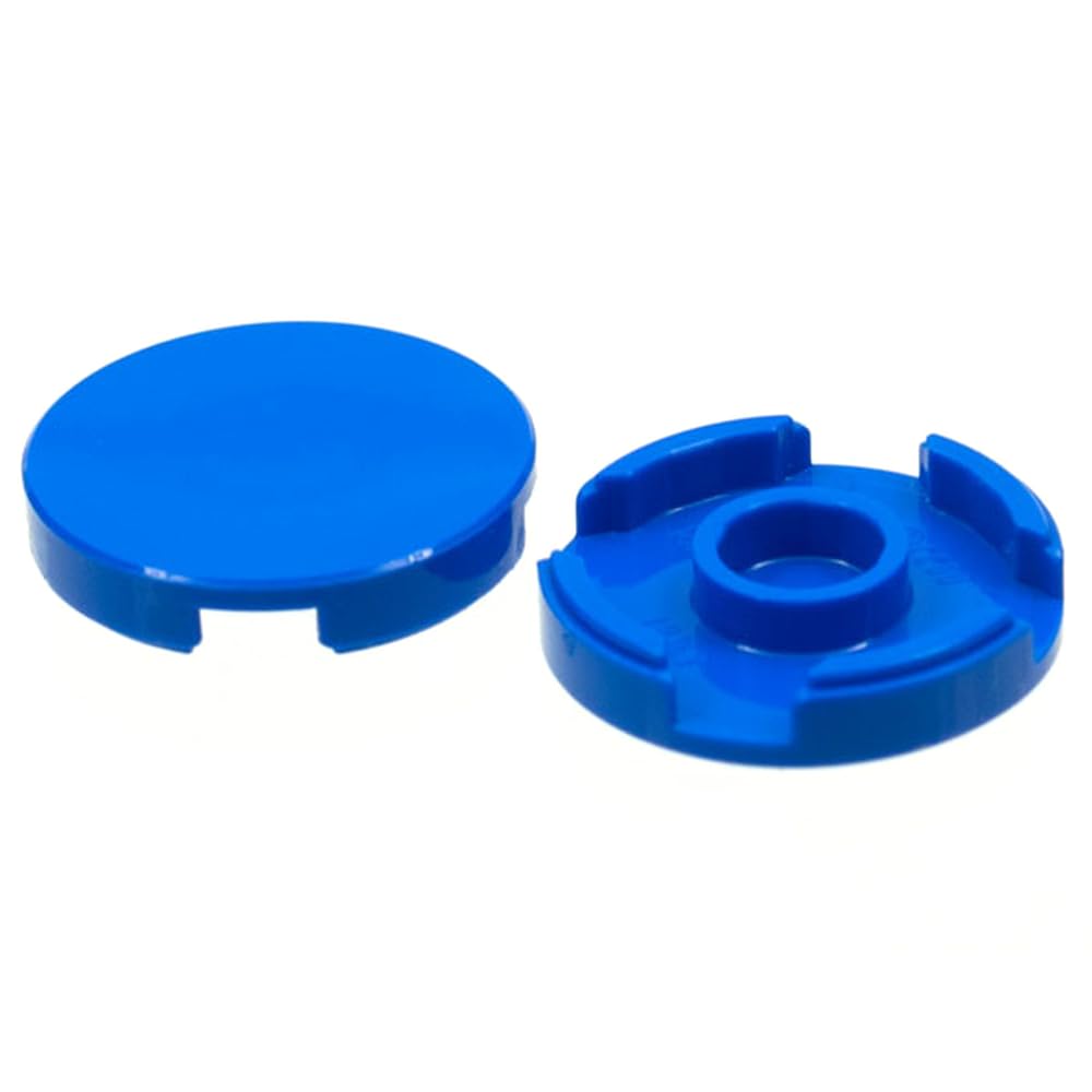 LEGO Tile, Round 2 x 2 with Bottom Stud Holder, Part 14769, Part 14769, Choose Your Colour (Blue, 10, count) โ image 1