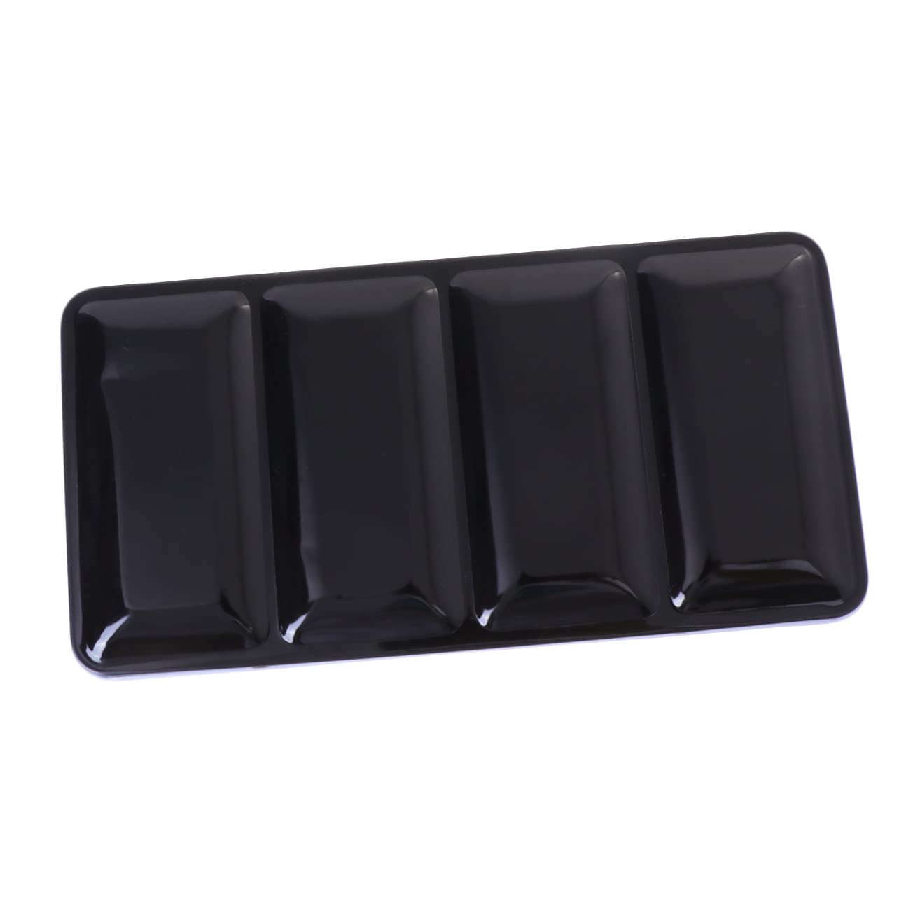 Ciieeo Palette D’aquarelle Vide en Fer Noir, 48 Emplacements