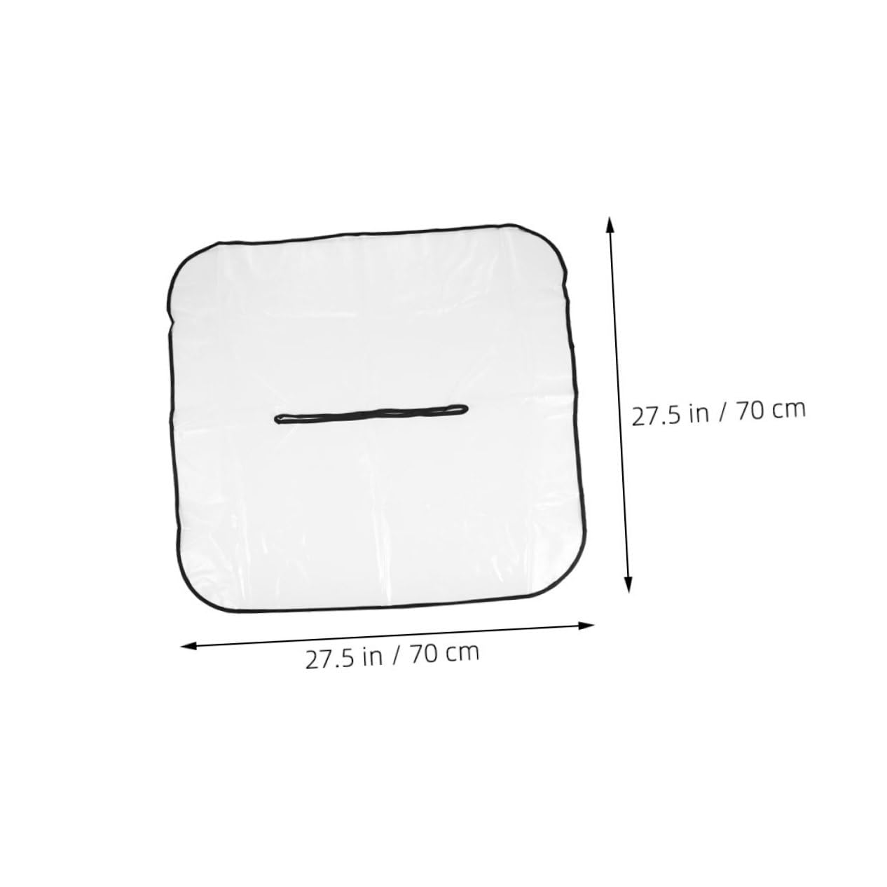 YARNOW 2pezzi Copertura Trasparente per Borsa Protezione Antipioggia per Borse Tote e Zaini Leggera e Facile da Trasportare