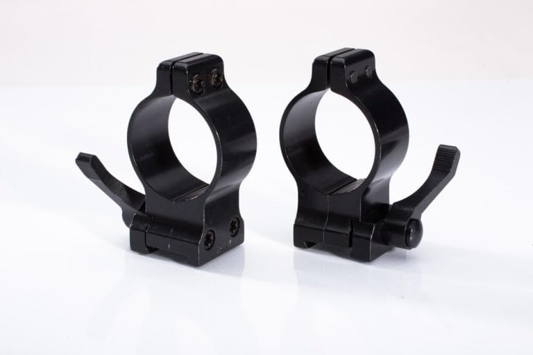 Talley 34L004 34mm Quick Detachable Ring w/Lever (Med) 0.4 Height