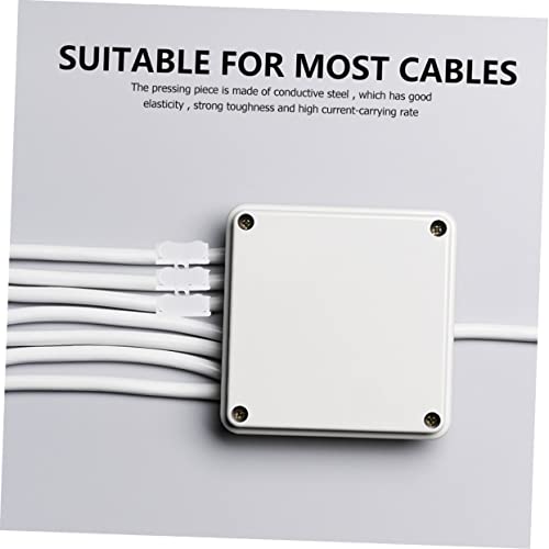 Conectores rápidos Homoyoyo de resorte 100 uds para terminales eléctricos 5
