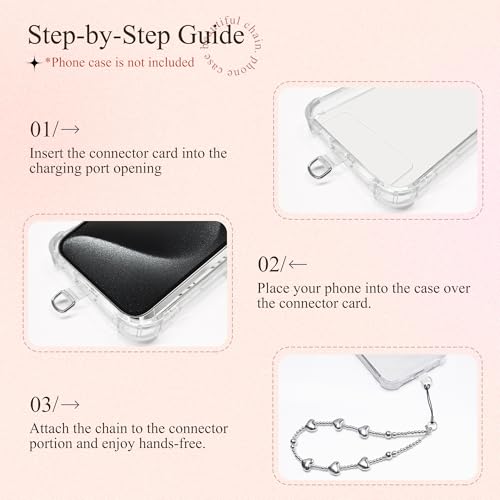 Gviewin B0D9Q44XZD Phone Charm Pearl Beaded Phone Wrist Strap thumb #5
