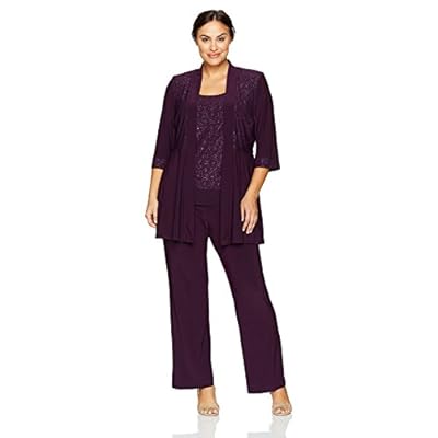 mother of the bride pant suits plus