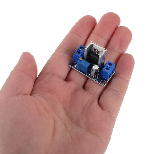 Módulo Convertidor DC-DC LM317 reductor con entrada amplia y protección integrada, 10 uds 4