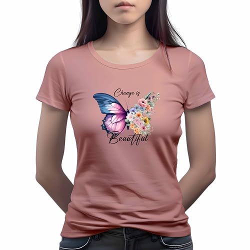 Image of XENOVAURBAN Women's 100% Cotton Printed Regular fit Round Neck T-Shirt WMN-02