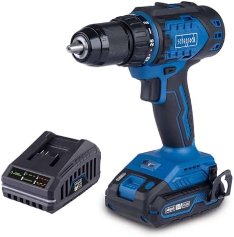 Scheppach BC-DD60-X Cordless Drill | Torque 60Nm | Keyless Drill ...
