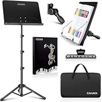 CAHAYA Atril De Altura Para Partituras De Metal Portátil Con