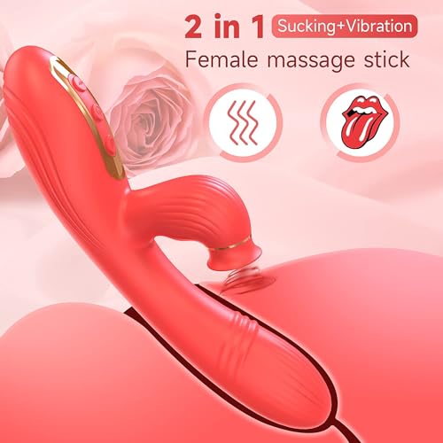 Vibradores 12 Velocidades Vibrando e Sugando Para Mulher Estimulador Clitóris Brinquedos Adultos