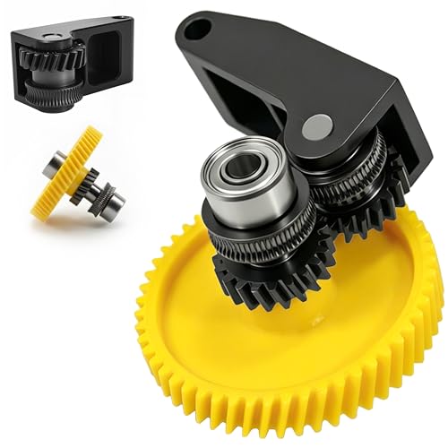 XIFOWE Upgrade P1/X1 Hardened Steel Extruder Helical Gear Accessories Kit