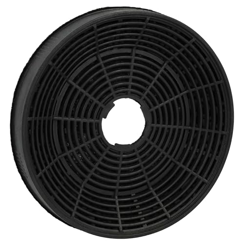 vhbw Filtre à charbon actif remplacement pour Beko AS-AZKF4000 pour hotte aspirante - 16 cm