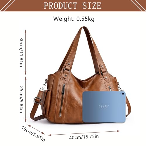 Bolso tote hombro grande para mujer miniatura 4