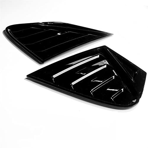 Marco embellecedor ABS estilo fibra de carbono para persianas de ventana Ford Focus ST-Line MK4